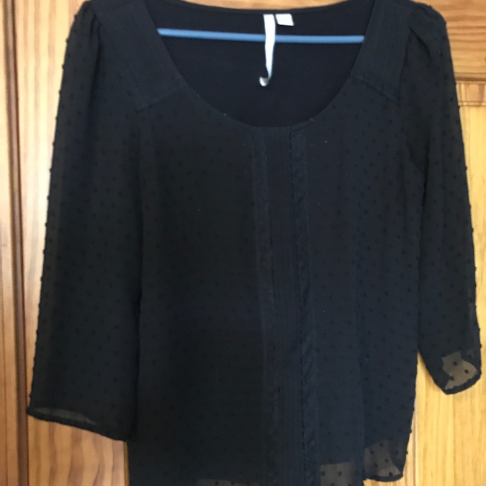 Lauren Conrad - Black Blouse